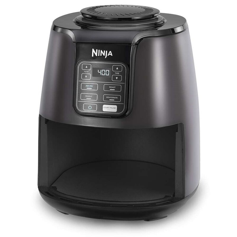 Hotsell New in box Ninja 4 Quart Air Fryer with Reheat & Dehydrate, Black, Silver, AF100